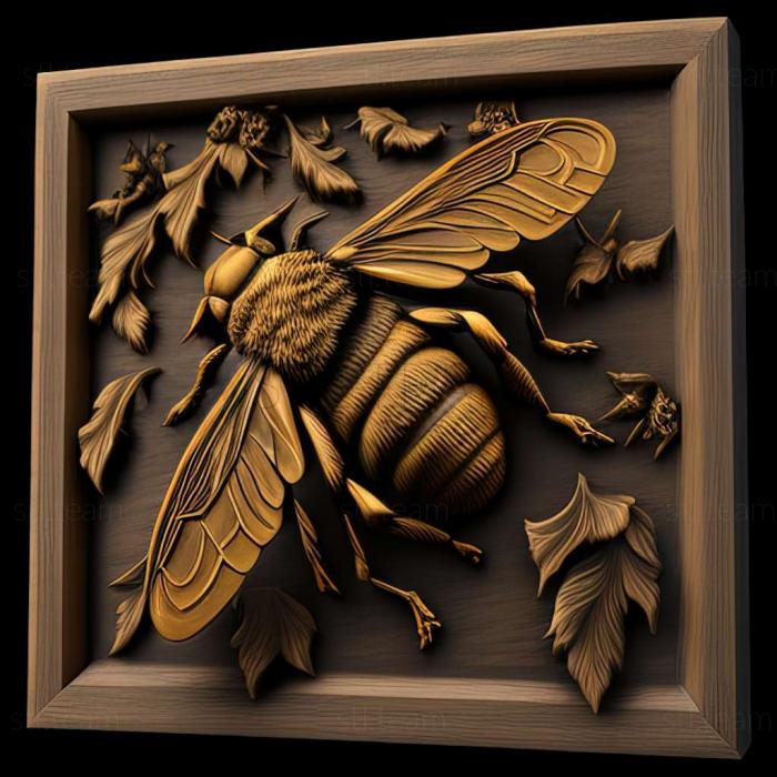 3D модель Bombus pensylvanicus (STL)